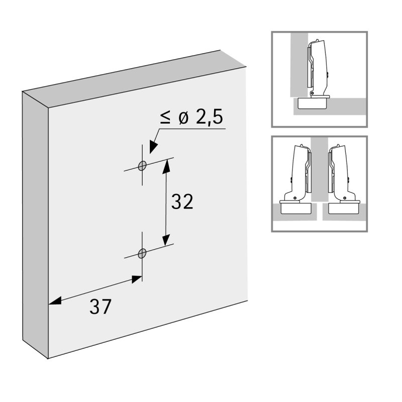 Hettich 9071670 glissière et coulisse pour tiroir