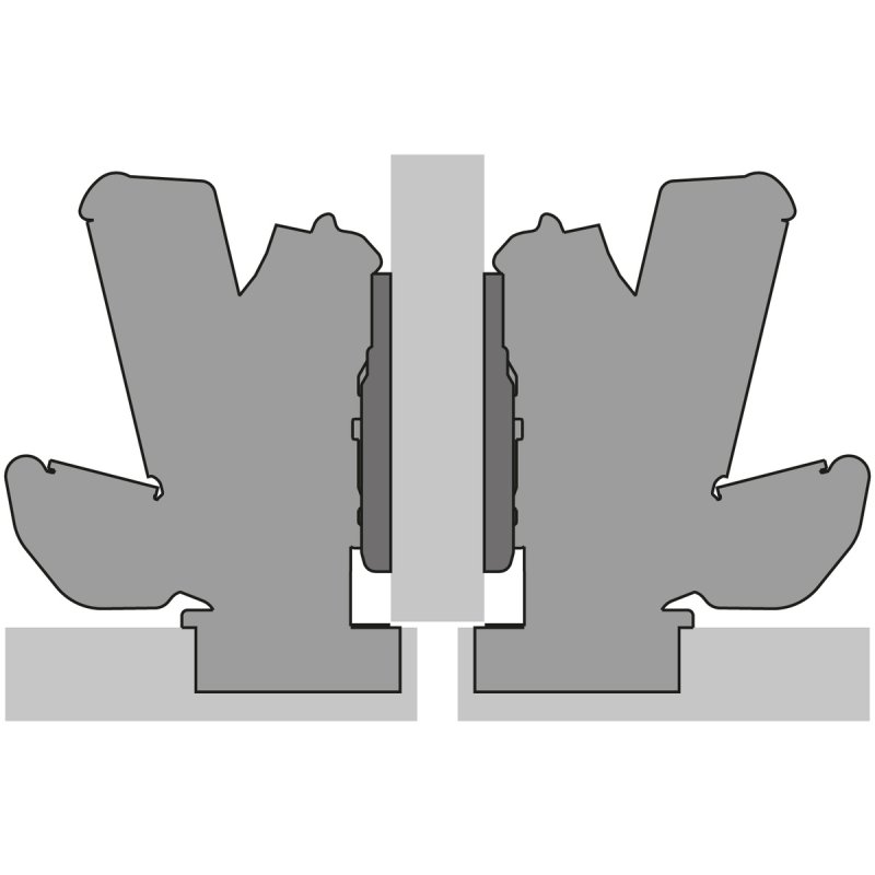 Hettich 9099550 glissière et coulisse pour tiroir