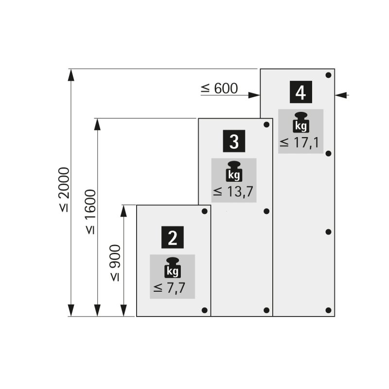 Charnière à frigo HETTICH ET 582 - 72134