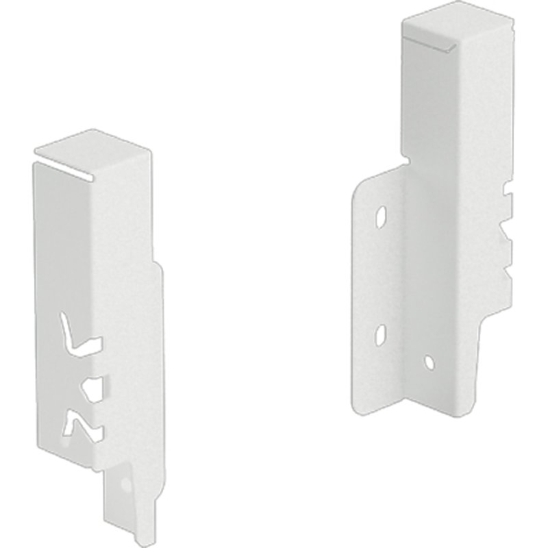 Set raccord HETTICH ArciTech pour paroi arrière blanc - 126 mm - 9149280