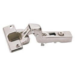Charnière HETTICH 110° Intermat 9943 rentrant - Base -3,5 mm - TH 42 pour porte de 15 à 25mm - À visser - 48052
