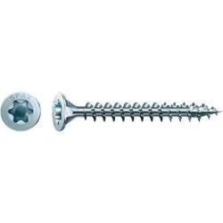 Vis SPAX WIROX Torx - Ø4 x 30 mm - Tête fraisée - Filetage Total Boite de 200 - 1191010400303