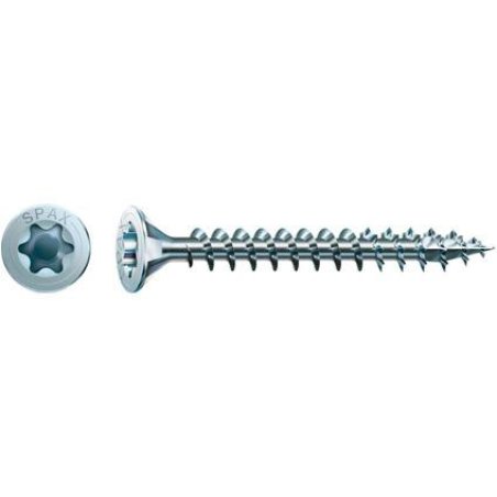 Vis SPAX WIROX Torx - Ø4 x 30 mm - Tête fraisée - Filetage Total Boite de 200 - 1191010400303