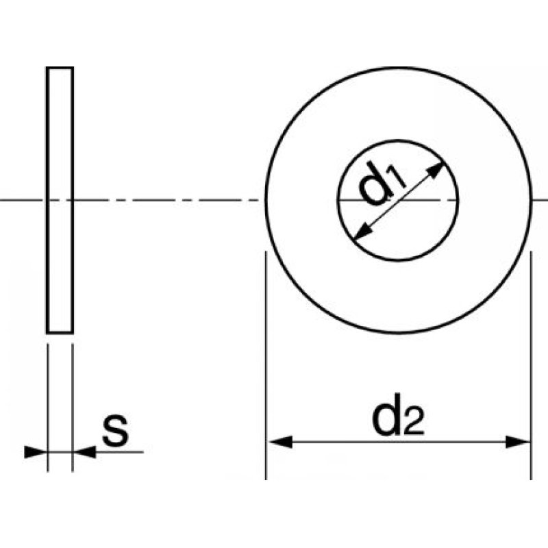 ACTON 6250112 cale, entretoise et rondelle 1800 pièce(s)