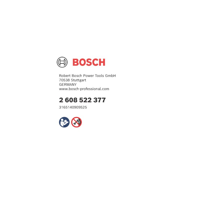 Bosch 2 608 522 377 embout de tournevis 11 pièce(s)