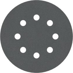 Disque abrasif F355 BOSCH - Ø 125 mm 8 trous - Grain 400 - 5 pièces - 2608605121