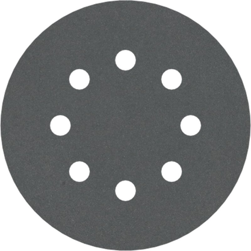 Disque abrasif F355 BOSCH - Ø 125 mm 8 trous - Grain 400 - 5 pièces - 2608605121
