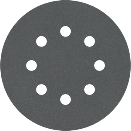 Disque abrasif F355 BOSCH - Ø 125 mm 8 trous - Grain 400 - 5 pièces - 2608605121