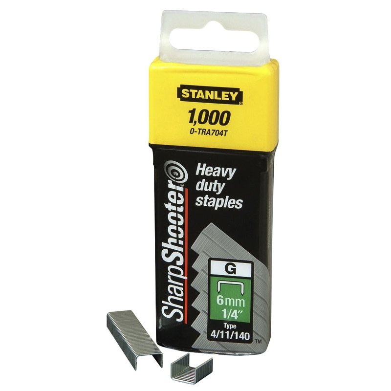 Stanley Heavy Duty Staples - Type G 4/11/140