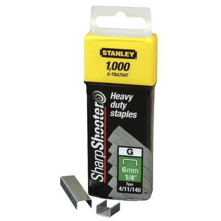Stanley Heavy Duty Staples - Type G 4/11/140