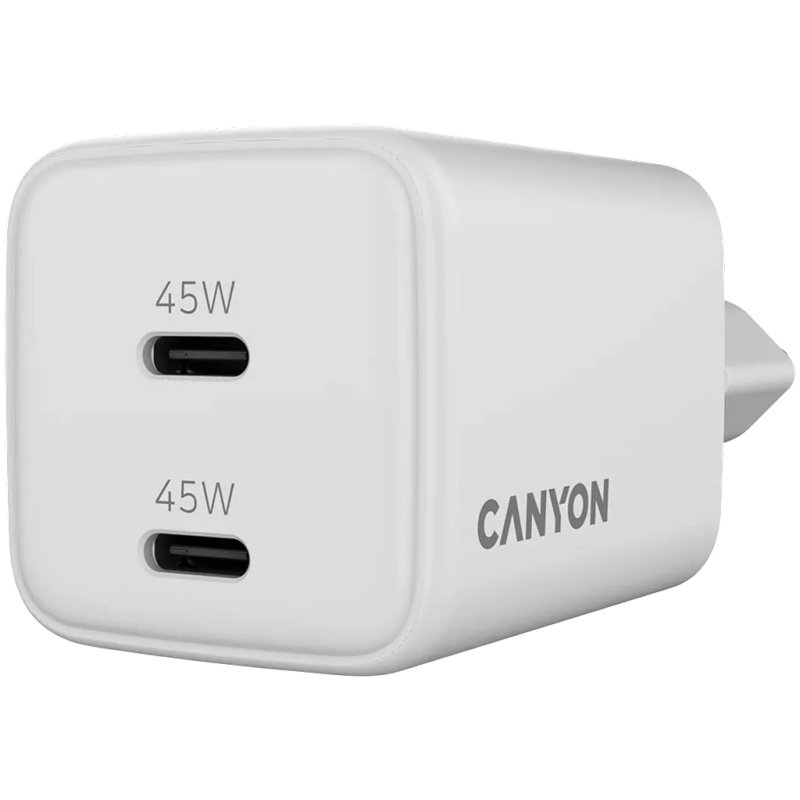 Canyon Charger CU45CC GaN 45W 2xPD EU white