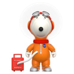 Peanuts Supersize Vinyl Action Figure Snoopy Spacesuit Orange 30 cm