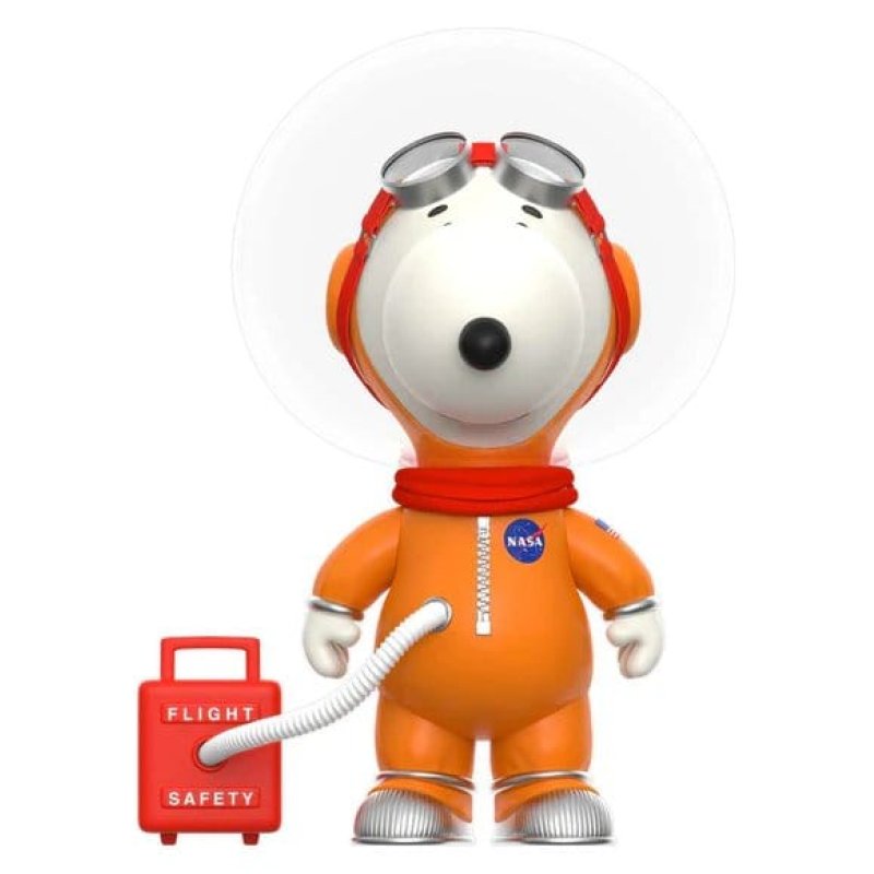 Peanuts Supersize Vinyl Action Figure Snoopy Spacesuit Orange 30 cm