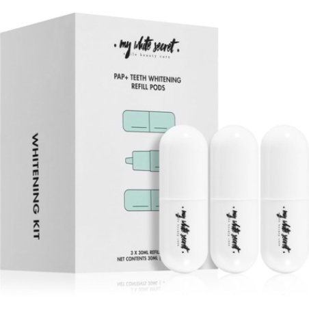 White Secret Teeth Whitening Refill Pods Pap Gel 3x10 Ml