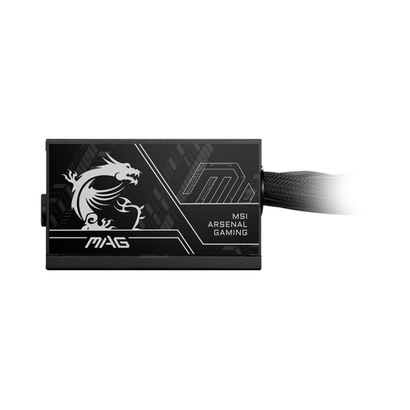 MSI MAG A650BN PCIE5 II unité d'alimentation d'énergie 650 W 20 4 pin ATX ATX Noir