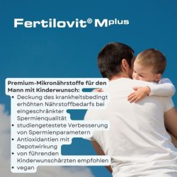 Fertilovit M plus Fertility and Sperm Production Vitamins for Men 60 Capsules