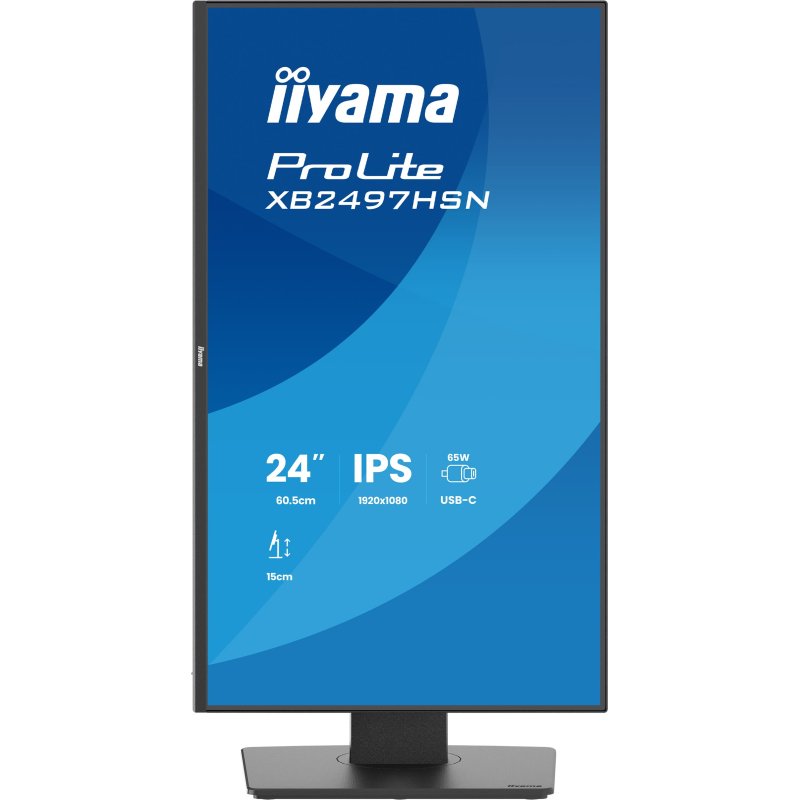 iiyama ProLite XB2497HSN-B1 computer monitor 60.5 cm (23.8") 1920 x 1080 pixels Full HD LED Black