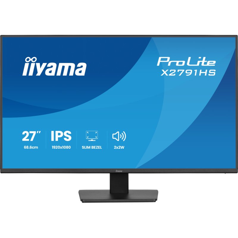 iiyama ProLite X2791HS-B1 computer monitor 68.6 cm (27") 1920 x 1080 pixels Full HD LED Black