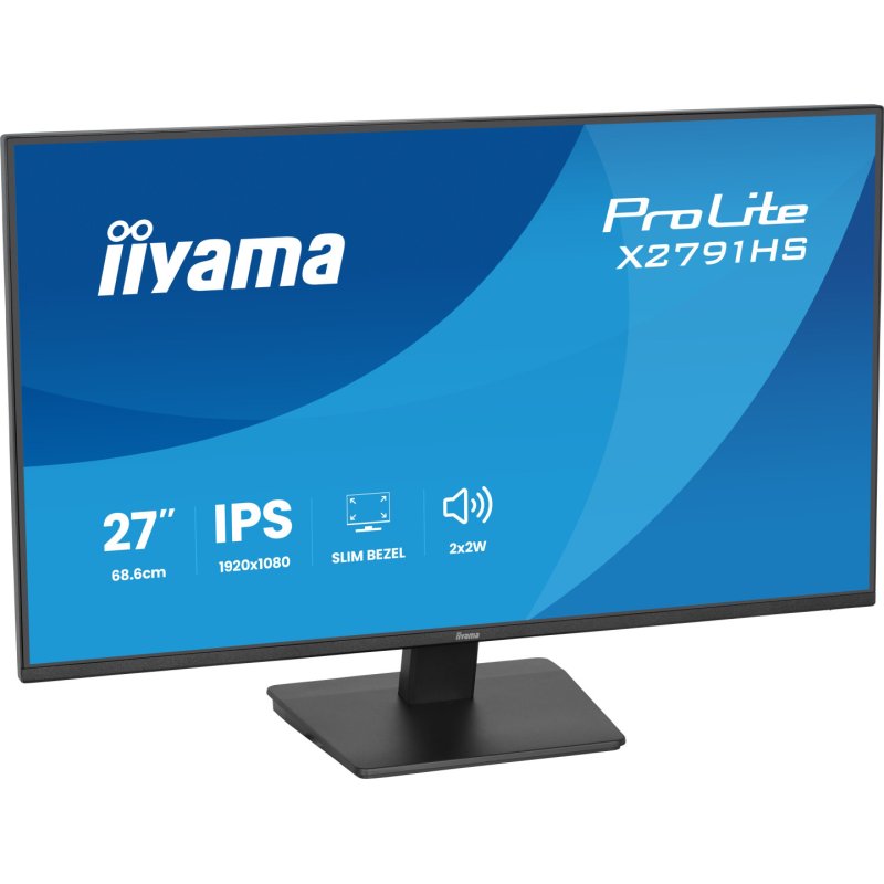iiyama ProLite X2791HS-B1 computer monitor 68.6 cm (27") 1920 x 1080 pixels Full HD LED Black