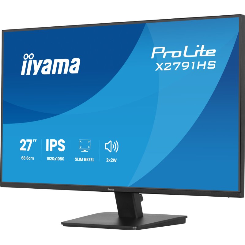 iiyama ProLite X2791HS-B1 computer monitor 68.6 cm (27") 1920 x 1080 pixels Full HD LED Black