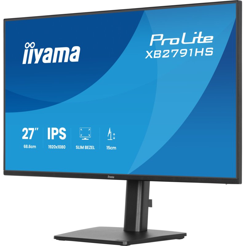 iiyama ProLite XB2791HS-B1 écran plat de PC 68,6 cm (27") 1920 x 1080 pixels Full HD LED Noir