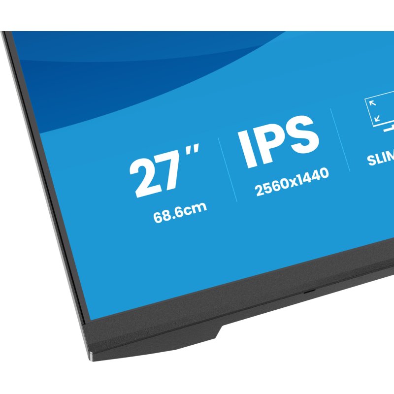 iiyama ProLite XB2793QSU-B1 écran plat de PC 68,6 cm (27") 2560 x 1440 pixels Quad HD LED Noir