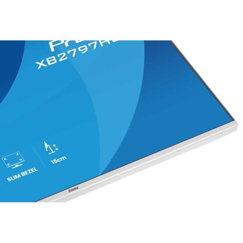 iiyama ProLite XB2797HSU-W1 écran plat de PC 68,6 cm (27") 1920 x 1080 pixels Full HD LED Blanc