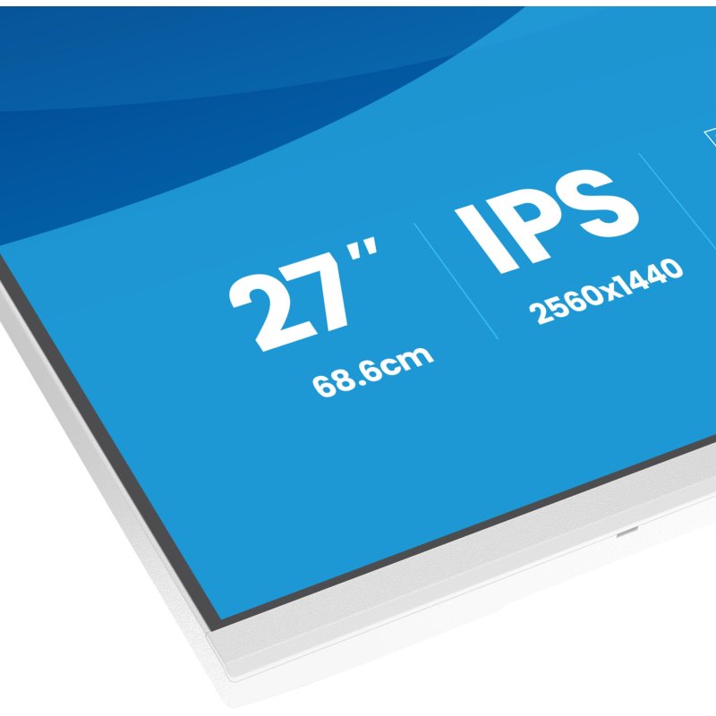 iiyama ProLite XB2797QSU-W1 computer monitor 68.6 cm (27") 2560 x 1440 pixels Quad HD LED White