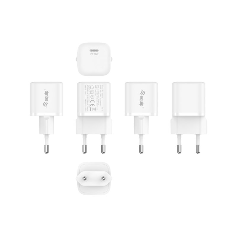 Equip 1-Port 20W USB-C PD Charger