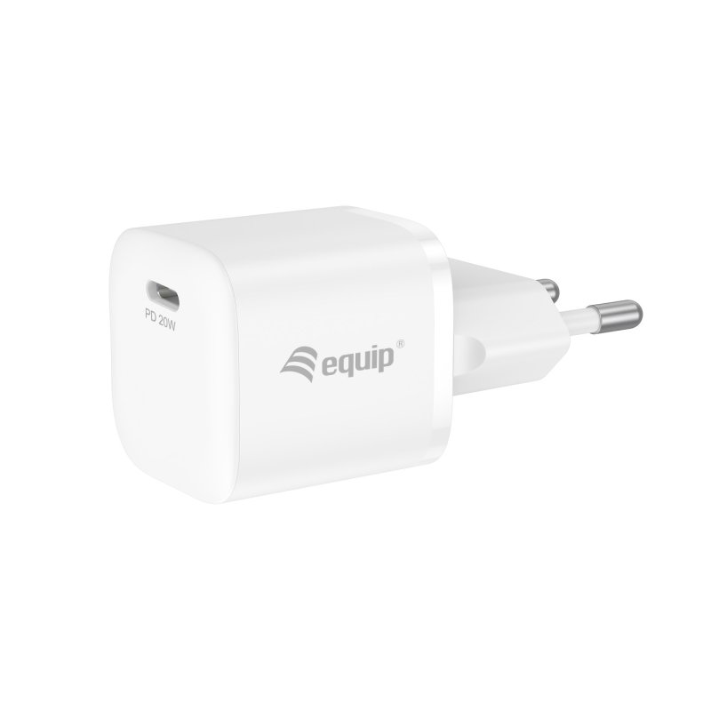 Equip 1-Port 20W USB-C PD Charger, 25pcs/pack