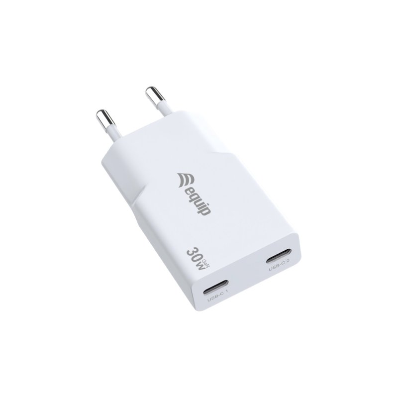 Equip 2-Port 30W GaN Slim USB-C PD Charger