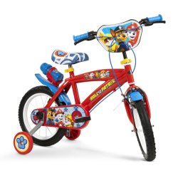 Children's Bike 14 Paw Patrol Red 1478 Boy NEW TOIMSA