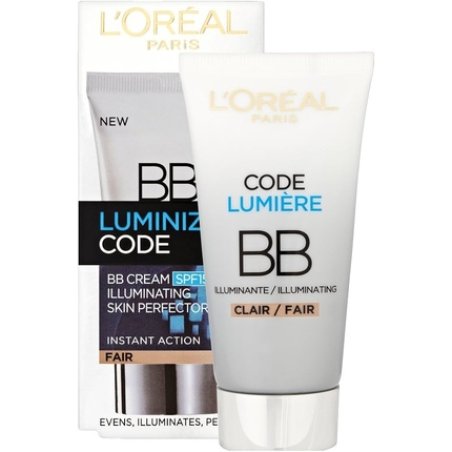 L'Oreal Bb Cream Day Cream For All Skin Types Medium Shade Spf 15 50 Ml