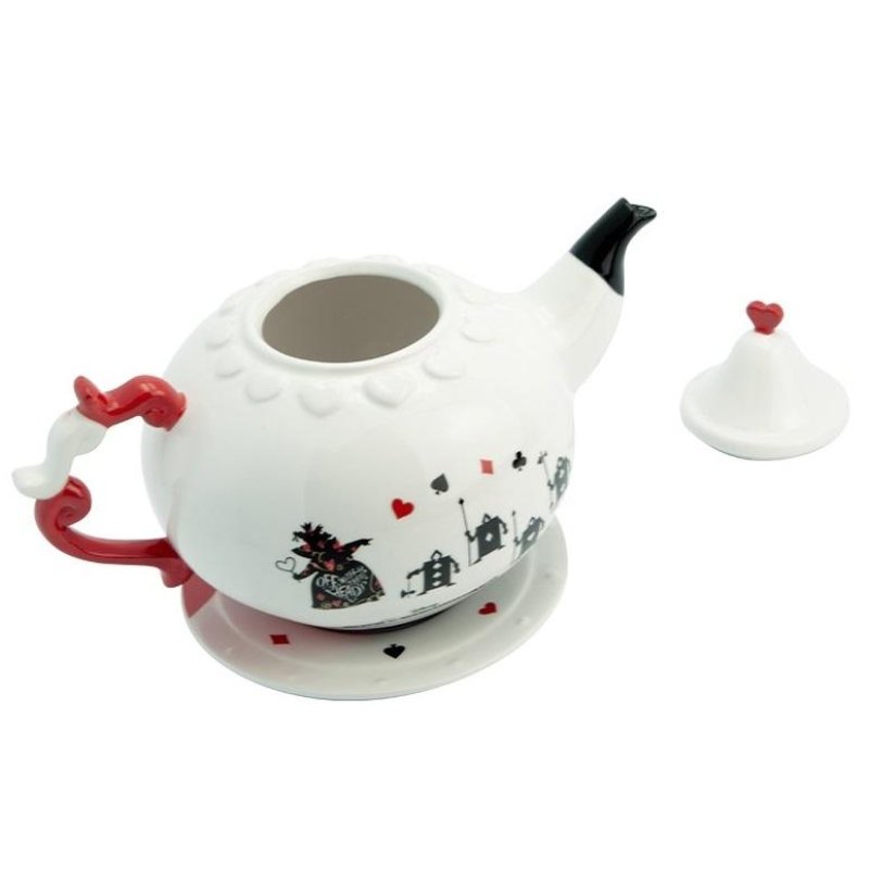DISNEY - Reine de Coeur - Théière en céramique