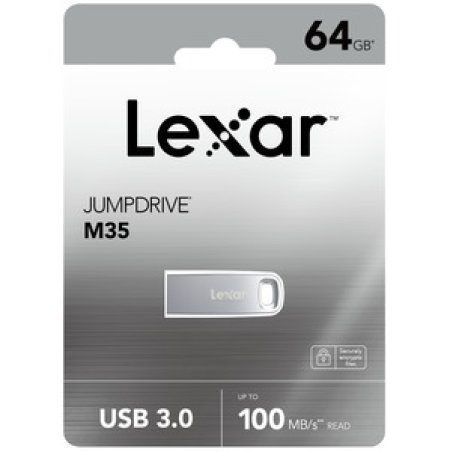 Lexar JumpDrive M35 USB flash drive 64 GB USB Type-A 3.0 Silver