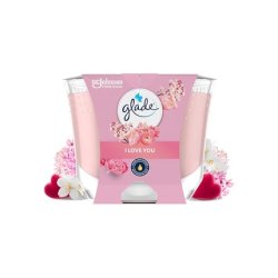 Glade Scented Candle Air Freshener I Love You 112 Grams