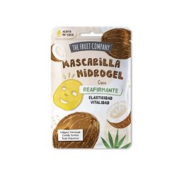 The Fruit Company Facial Mask For All Skin Types Hydrogel Coconut Firming 31 Grams
