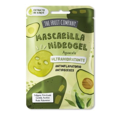 The Fruit Company Avocado Ultra Hydrating Hydrogel Facial Mask For All Skin Types 31g