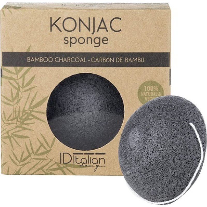 Konjac Sponge with Charcoal