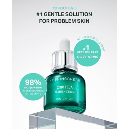 Bring Green Zinc Teca Trouble Serum Mild Acne Serum with Soothing Effect