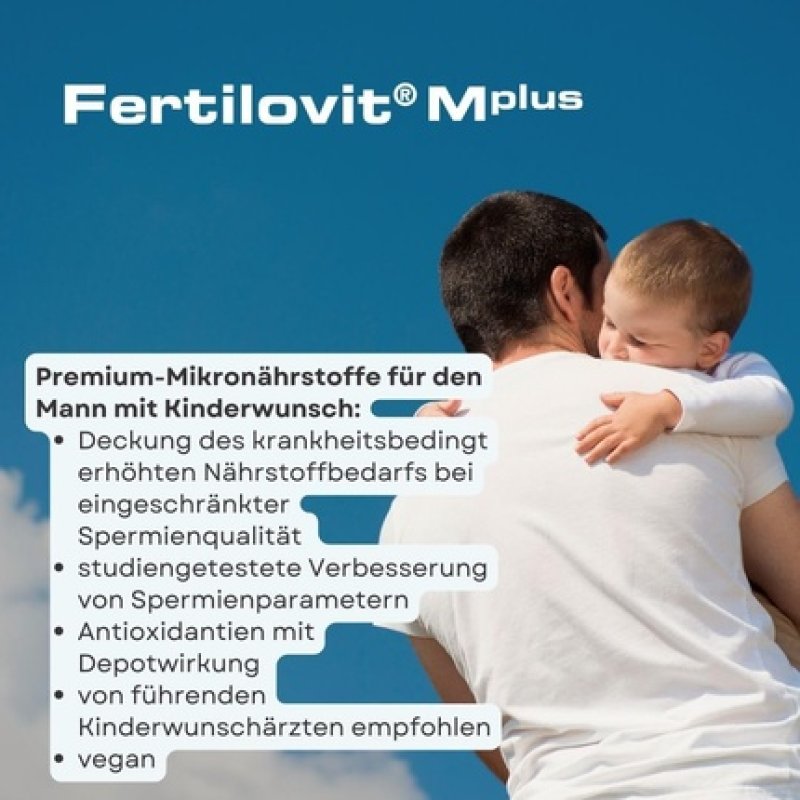 Fertilovit M Plus Fertility and Sperm Production Vitamins for Trying to Conceive