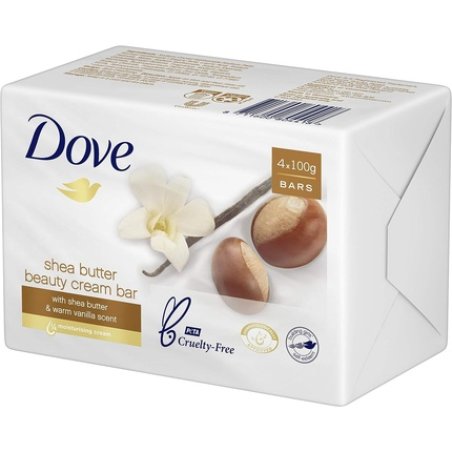 Dove Purely Pampering Shea Butter Beauty Bar 100g - Pack of 4