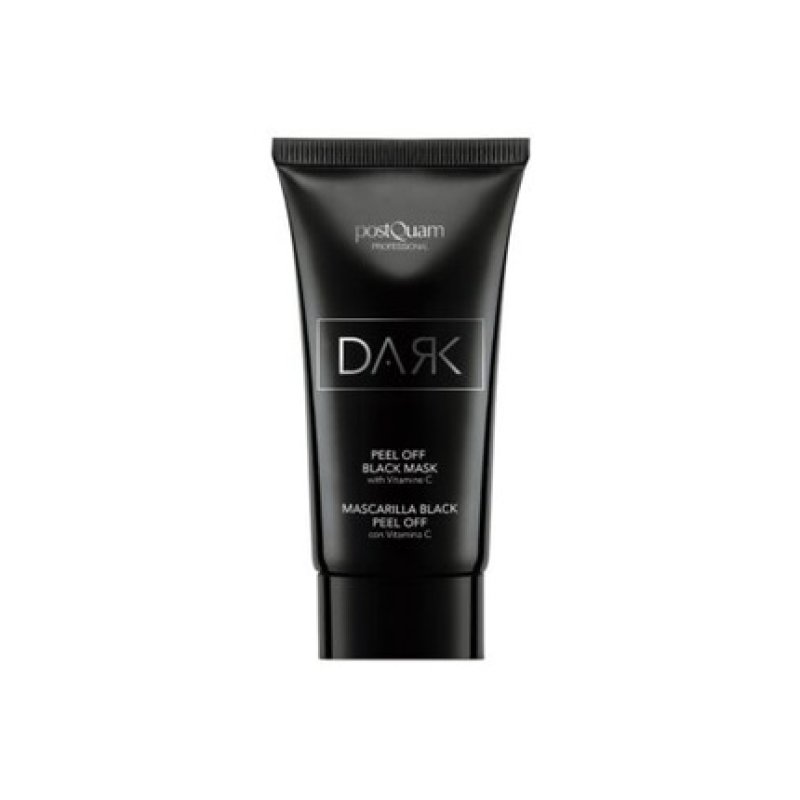 PostQuam DARK Black Pearl Vitamin C and Charcoal Detox Peel Off Facial Mask 75ml