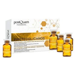 Postquam Face Ampoules Firming Facial Care with Proteoglycans, Vitamin C, Hyaluronic Acid and Resveratrol Moisturizing