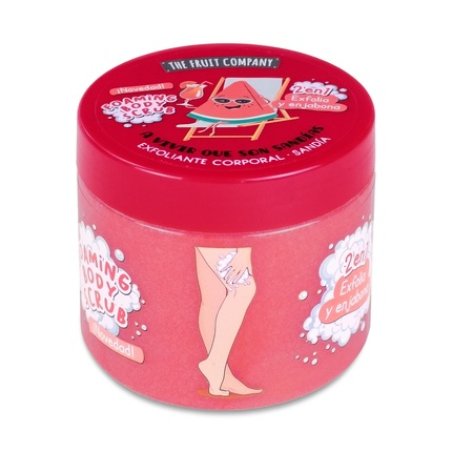 The Fruit Company 2 In 1 Exfoliating Bath Foam For All Skin Types With Watermelon 400 Ml