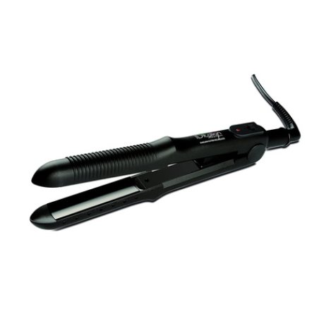 ID Italian IDEVOLCURV hair styling tool Straightening iron Warm Black