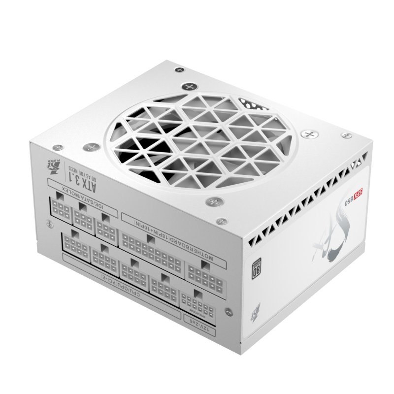 Alimentation SFX 1stPlayer Gold 850W (Blanc)