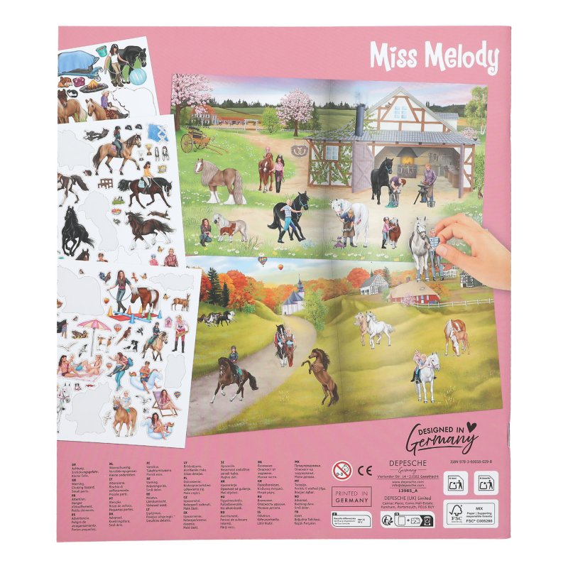 Miss Melody Stickerworld