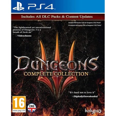 Kalypso Dungeons 3 - Complete Collection Complet Allemand, Anglais, Chinois simplifié, Français, Russe PlayStation 4