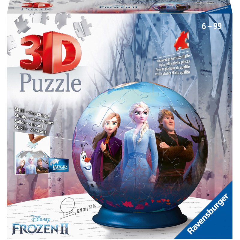 RVG PUZZLES 3D BALLS 72P STD COLL